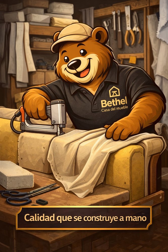 El oso de Bethel trabajando en el taller